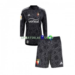 CA Osasuna drakt Keeper Hjemmetrøye Lang erm 2022-23 , Barnesett