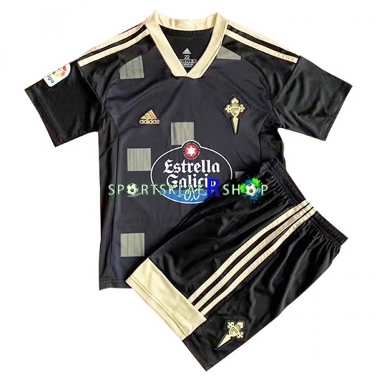 Celta de Vigo drakt Bortetrøye Kort erm 2022-23 , Barnesett Celta de Vigo drakt Bortetrøye Kort erm 2022-23 , Barnesett