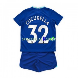 Chelsea drakt Cucurella 32 Hjemmetrøye Kort erm 2022-23 , Barnesett
