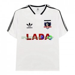 Colo-Colo drakt 1991 Retro Hjemmetrøye Kort erm , Herre
