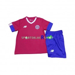 Costa Rica drakt Hjemmetrøye Kort erm VM 2022 , Barnesett