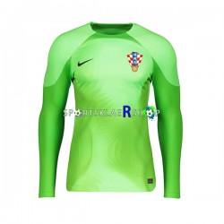 Kroatia drakt Keeper Bortetrøye Lang erm VM 2022 , Herre