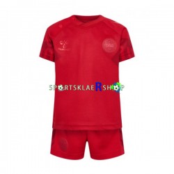 Danmark drakt Hjemmetrøye Kort erm VM 2022 , Barnesett