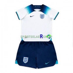 England drakt Hjemmetrøye Kort erm VM 2022 , Barnesett