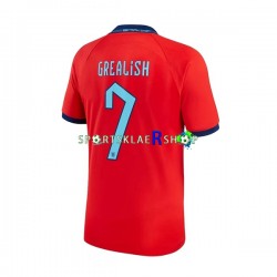 England drakt Grealish 7 Bortetrøye Kort erm VM 2022 , Herre