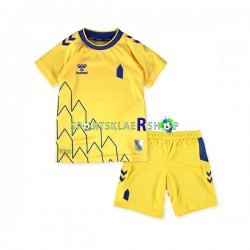 Everton drakt Tredjetrøye Kort erm 2022-23 , Barnesett