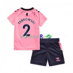 Everton drakt FC James Tarkowski 2 Bortetrøye Kort erm 2022-23 , Barnesett