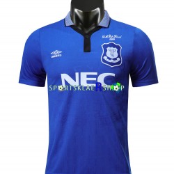 Everton drakt 1995 Retro Hjemmetrøye Kort erm , Herre