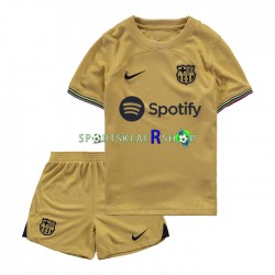 FC Barcelona drakt Bortetrøye Kort erm 2022-23 , Barnesett
