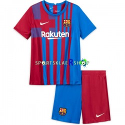 FC Barcelona drakt Hjemmetrøye Kort erm 2021-22 , Barnesett