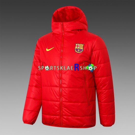FC Barcelona Rød Vinter Bomullsfrakk , Herre