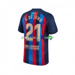 FC Barcelona drakt Frenkie de Jong 21 Hjemmetrøye Kort erm 2022-23 , Herre