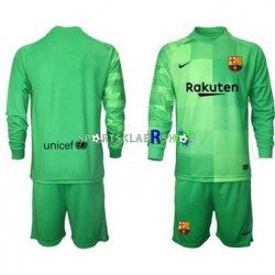 FC Barcelona drakt Keeper Tredjetrøye Lang erm 2021-22 , Barnesett
