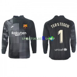 FC Barcelona drakt Ter Stegen 1 Keeper Bortetrøye Lang erm 2021-22 , Herre