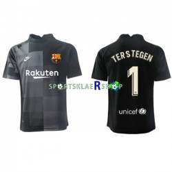 FC Barcelona drakt Ter Stegen 1 Keeper Bortetrøye Kort erm 2021-22 , Herre