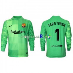 FC Barcelona drakt Ter Stegen 1 Keeper Tredjetrøye Lang erm 2021-22 , Herre