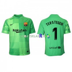 FC Barcelona drakt Ter Stegen 1 Keeper Tredjetrøye Kort erm 2021-22 , Herre