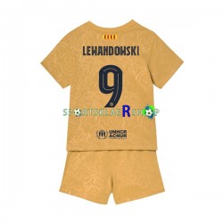 FC Barcelona drakt Lewandowski 9 Bortetrøye Kort erm 2022-23 , Barnesett