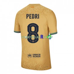 FC Barcelona drakt Pedri 8 Bortetrøye Kort erm 2022-23 , Herre