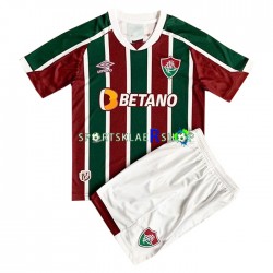 Fluminense drakt Hjemmetrøye Kort erm 2022-23 , Barnesett