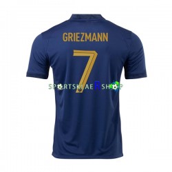 Frankrike drakt Griezmann 7 Hjemmetrøye Kort erm VM 2022 , Herre