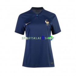 Frankrike drakt Hjemmetrøye Kort erm VM 2022 , Dame