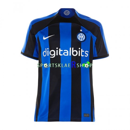 Inter Milan drakt Hjemmetrøye Kort erm 2022-23 , Herre