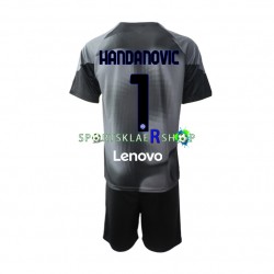 Inter Milan drakt Samir Handanovic 1 Keeper Hjemmetrøye Kort erm 2022-23 , Barnesett