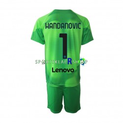 Inter Milan drakt Samir Handanovic 1 Keeper Tredjetrøye Kort erm 2022-23 , Barnesett