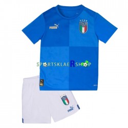 Italia drakt Hjemmetrøye Kort erm 2022 , Barnesett