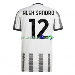 Juventus drakt Alex Sandro 12 Hjemmetrøye Kort erm 2022-23 , Herre Juventus drakt Alex Sandro 12 Hjemmetrøye Kort erm 2022-23 , Herre