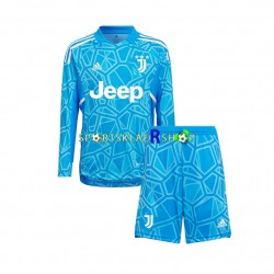 Juventus drakt Keeper Tredjetrøye Lang erm 2022-23 , Barnesett