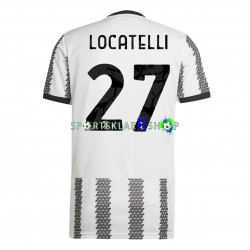 Juventus drakt Locatelli 27 Hjemmetrøye Kort erm 2022-23 , Herre