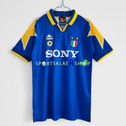 Juventus drakt Retro Bortetrøye Kort erm 1995-1996 , Herre