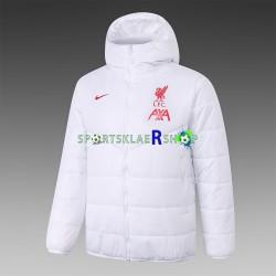 Liverpool Hvit Vinter Bomullsfrakk , Herre