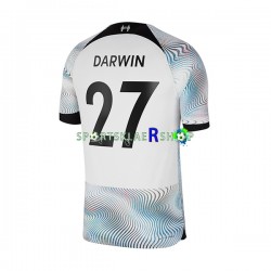 Liverpool drakt Darwin 27 Bortetrøye Kort erm 2022-23 , Herre