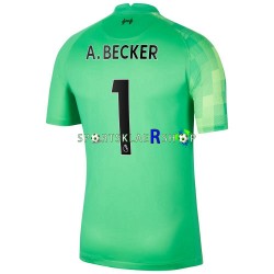 Liverpool drakt A.Becker 1 Keeper Hjemmetrøye Kort erm 2021-22 , Herre