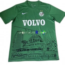 Maccabi Haifa drakt Commemorative Edition Hjemmetrøye Kort erm 2022-23 , Herre