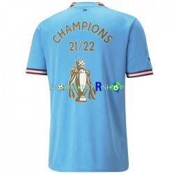 Manchester City drakt Champions Hjemmetrøye Kort erm 2022-23 , Herre