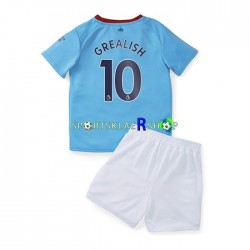 Manchester City drakt Grealish 10 Hjemmetrøye Kort erm 2022-23 , Barnesett