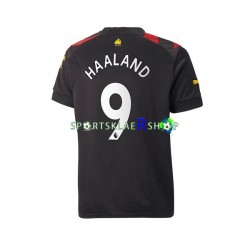 Manchester City drakt Haaland 9 Bortetrøye Kort erm 2022-23 , Herre