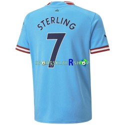 Manchester City drakt Sterling 7 Hjemmetrøye Kort erm 2022-23 , Herre