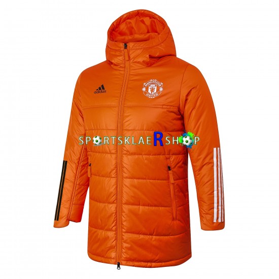 Manchester Utd Oransje Vinter Bomullsfrakk , Herre