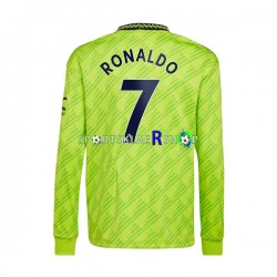 Manchester Utd drakt Cristiano Ronaldo Tredjetrøye Lang erm 2022-23 , Herre