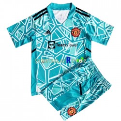 Manchester Utd drakt Keeper Tredjetrøye Kort erm 2022-23 , Barnesett