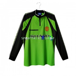 Manchester Utd drakt Keeper Retro Hjemmetrøye Lang erm 1998-1999 , Herre