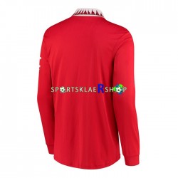 Manchester Utd drakt Hjemmetrøye Lang erm 2022-23 , Herre