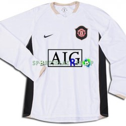 Manchester Utd drakt Retro Bortetrøye Lang erm 2006-2007, Herre