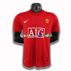 Manchester Utd drakt Retro Hjemmetrøye Kort erm 2007-2008, Herre