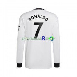 Manchester Utd drakt Ronaldo 7 Bortetrøye Lang erm 2022-23 , Herre